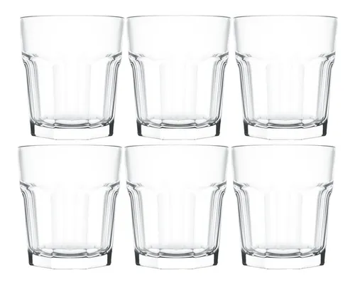 Vaso Whisky Bristol Rocks Vidrio Nadir 320 Ml Set X6 Gastronovo 4797